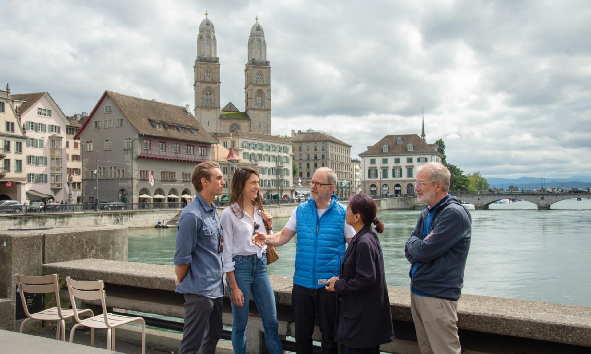 Zürcher Altstadtführung zu Fuss