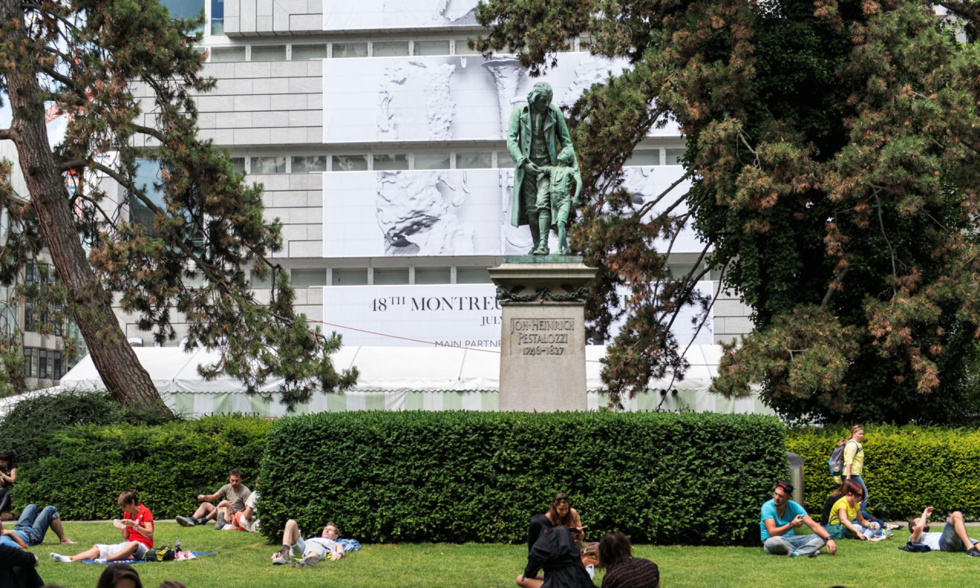 Johann Heinrich Pestalozzi-Denkmal in Zürich