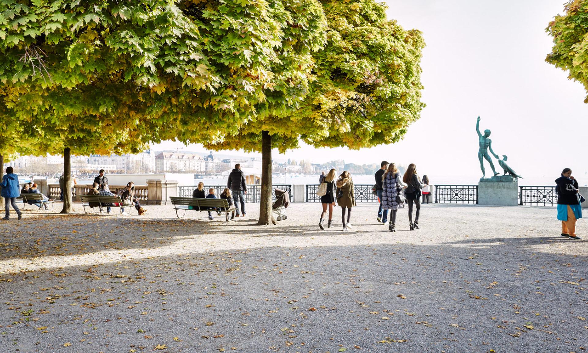 Zürich, Bürkliterrasse