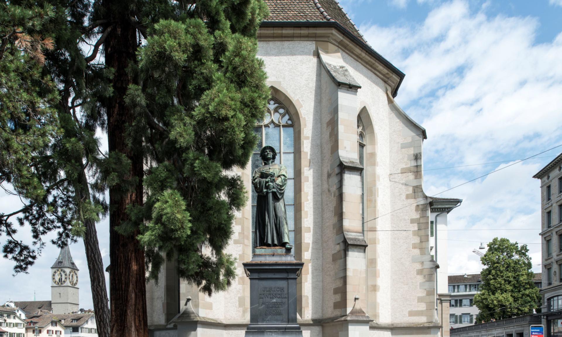 Statue de Huldrych Zwingli