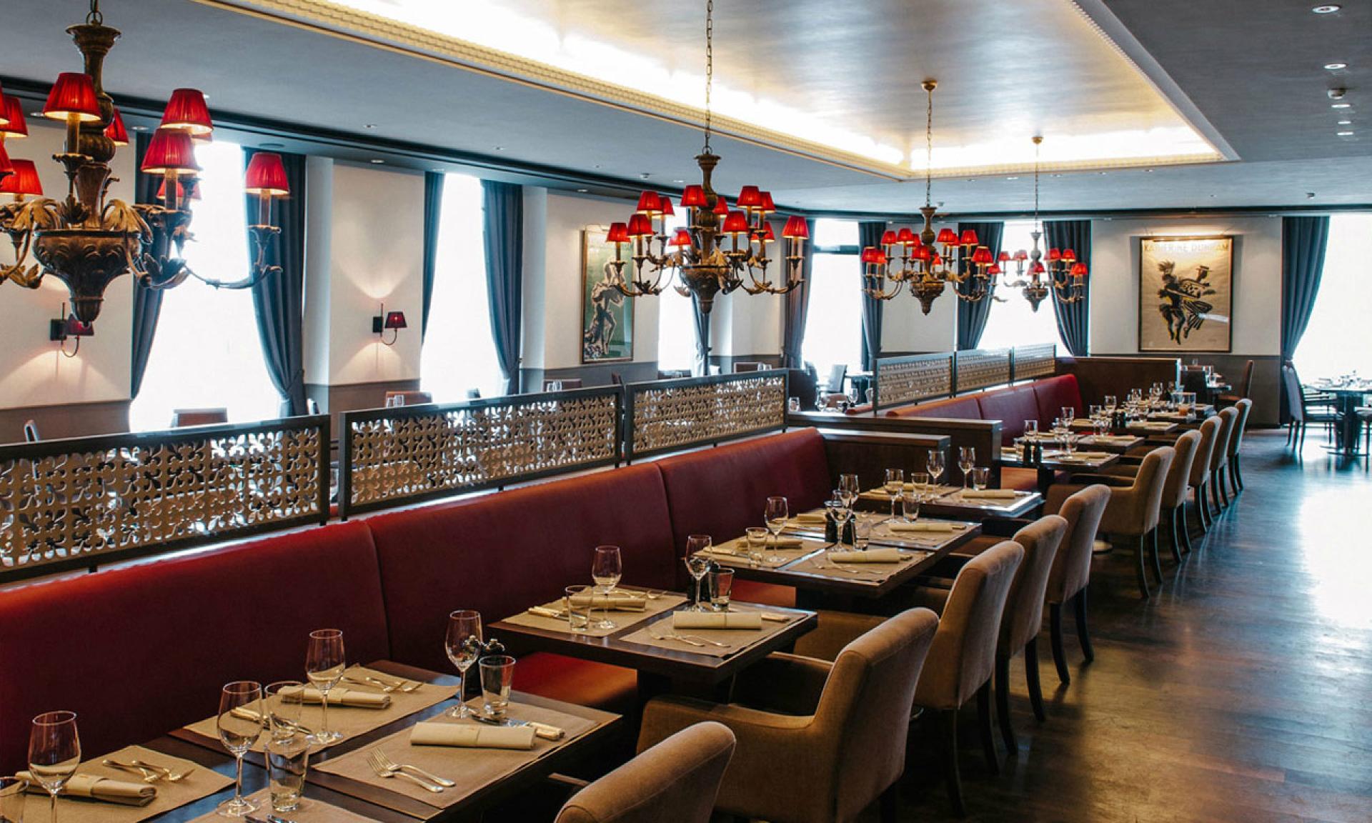 Restaurant BRasserie Schilelr Zürich, Innenansicht