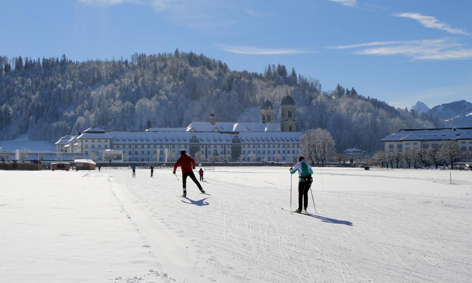 Sci di fondo presso Einsiedeln, Schwedentritt
