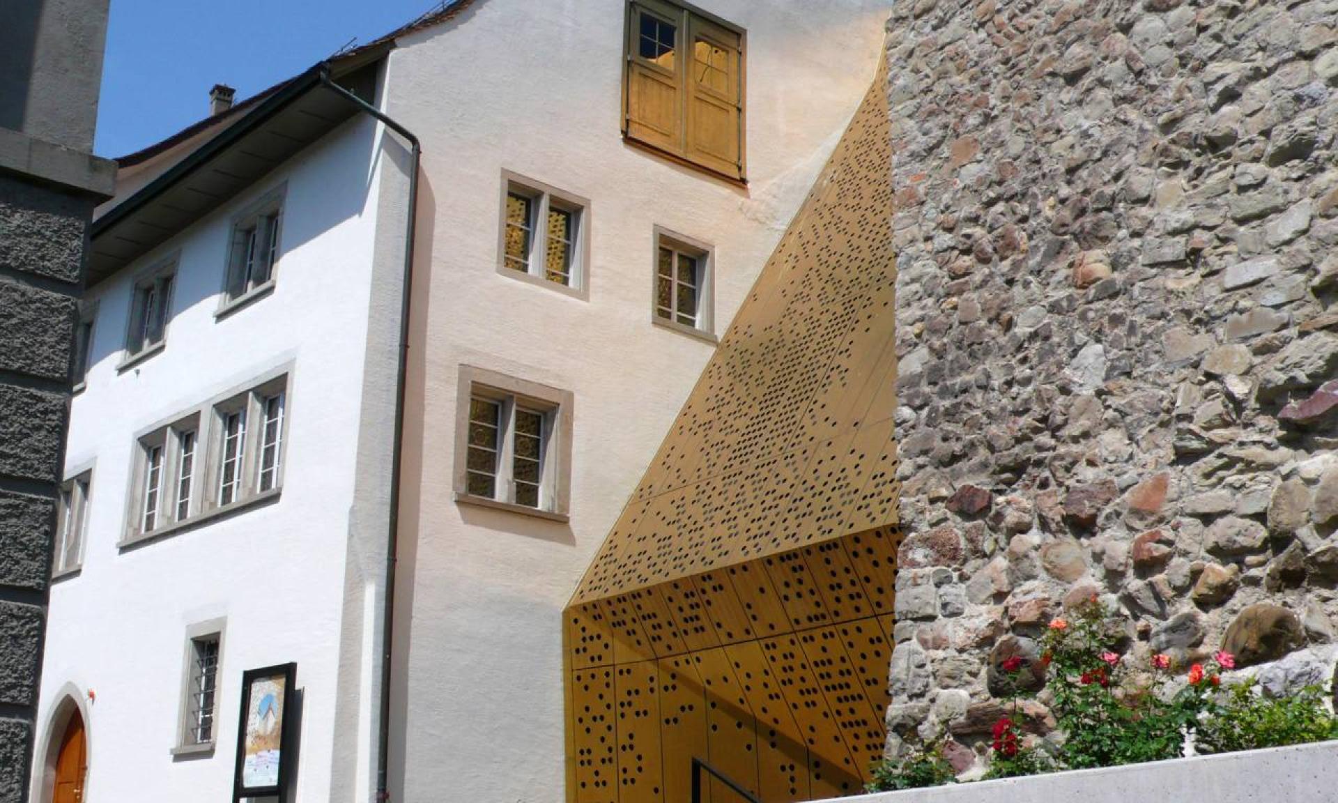 Aspect extérieur du Stadtmuseum Rapperswil-Jona (musée municipal)