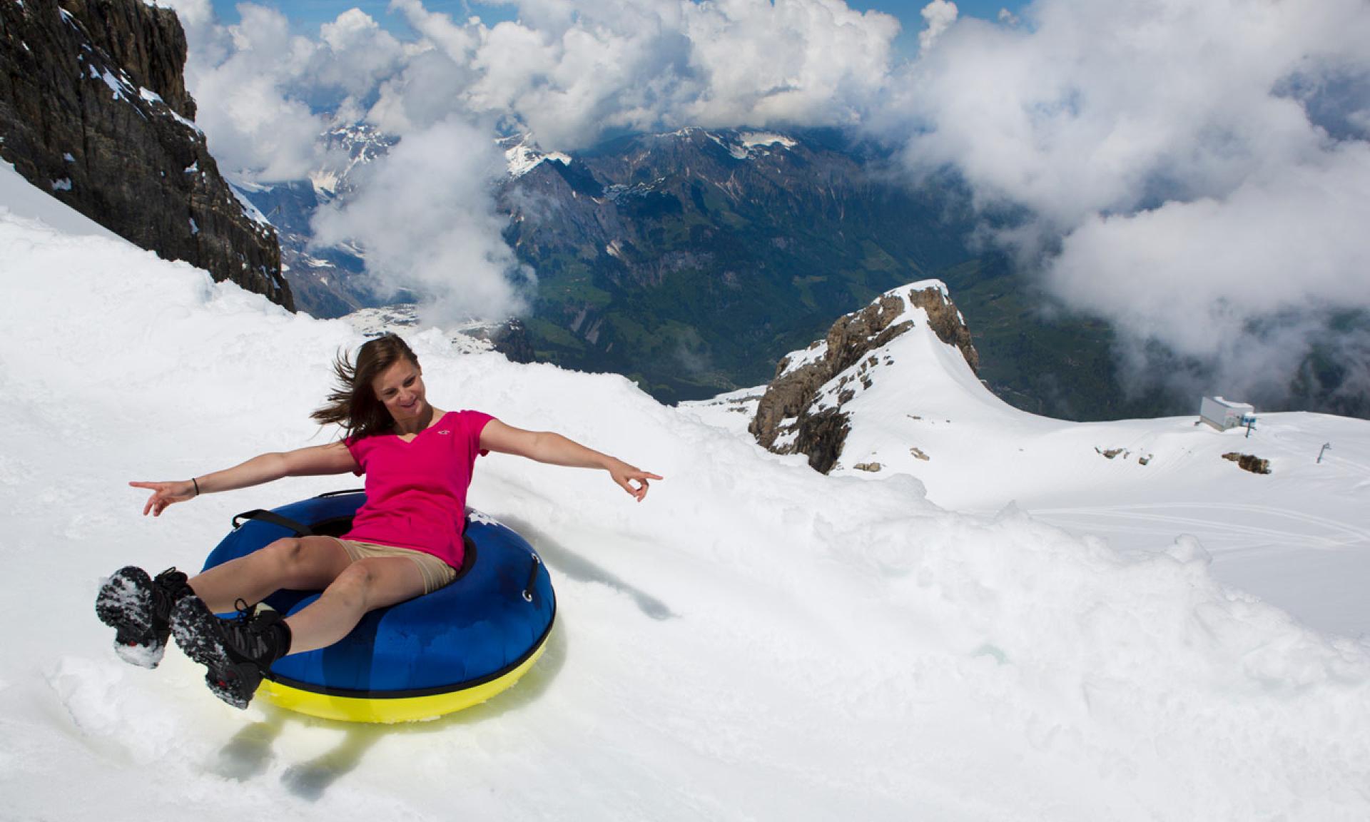 Titlis, Gletscherpark, Tube