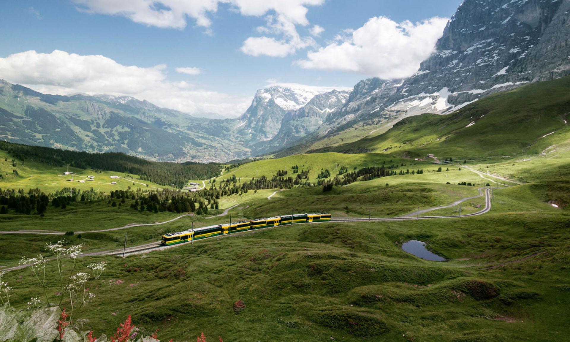 Jungfraujochbahn, Kleine Scheidegg