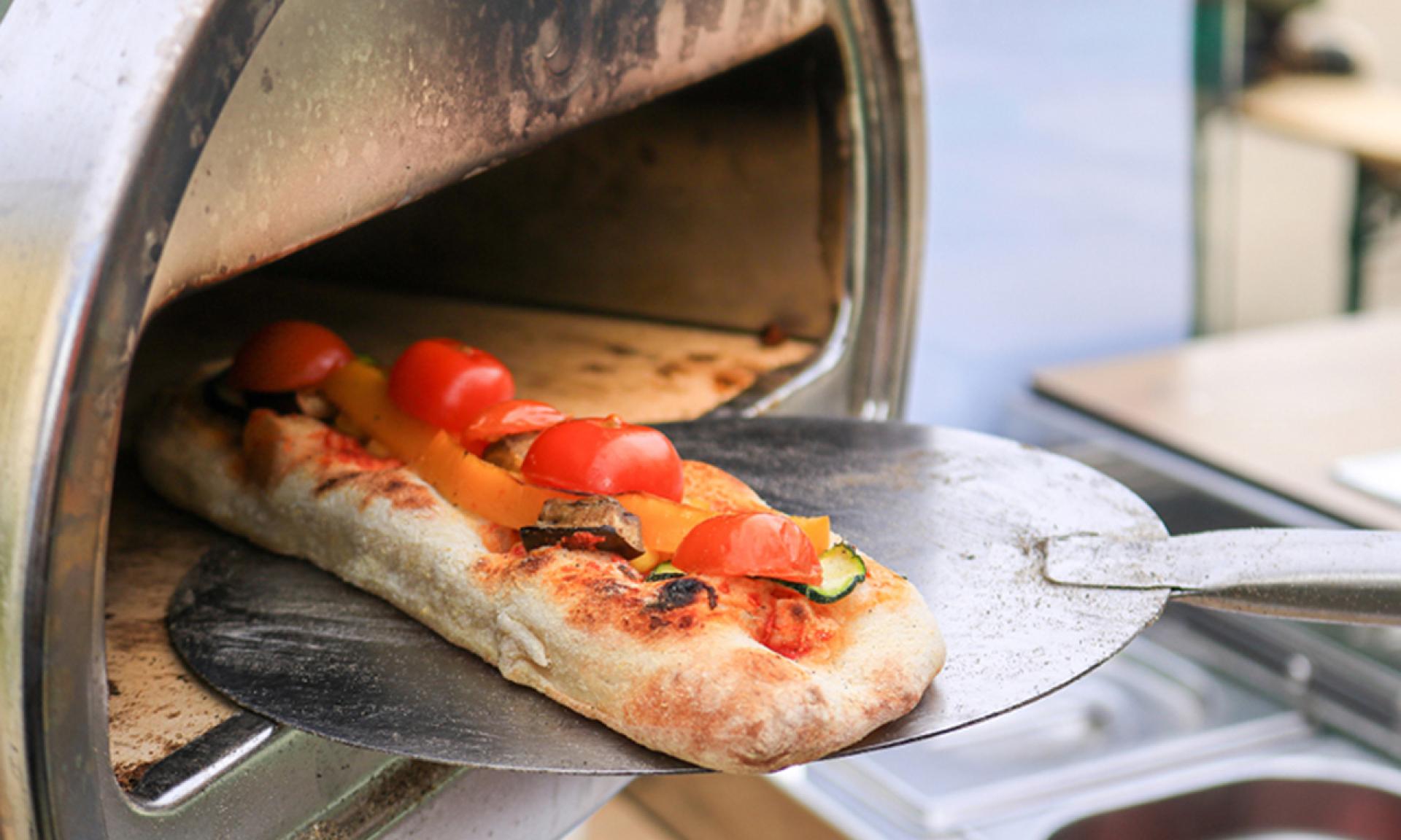 Stripped Pizza