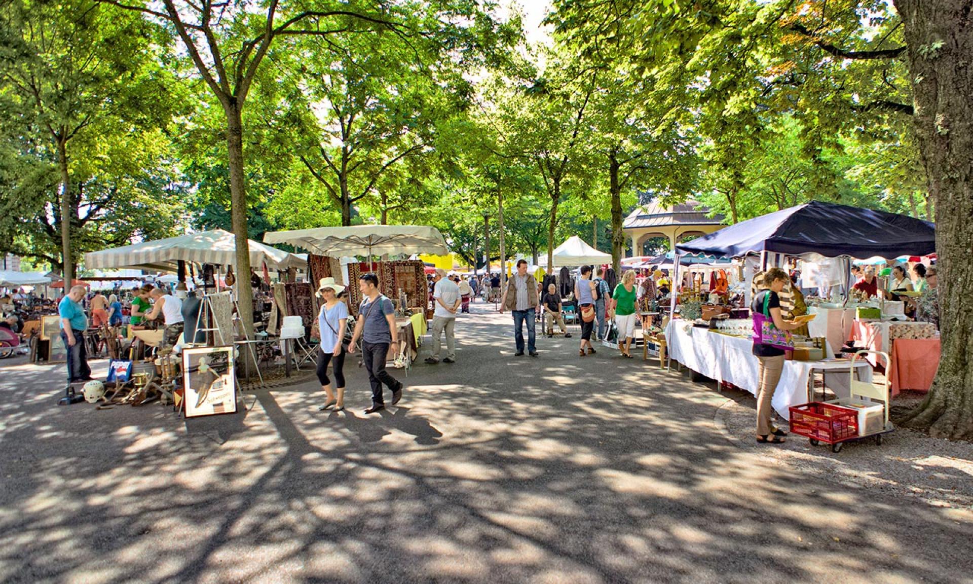 Flohmarkt Bürkliplatz