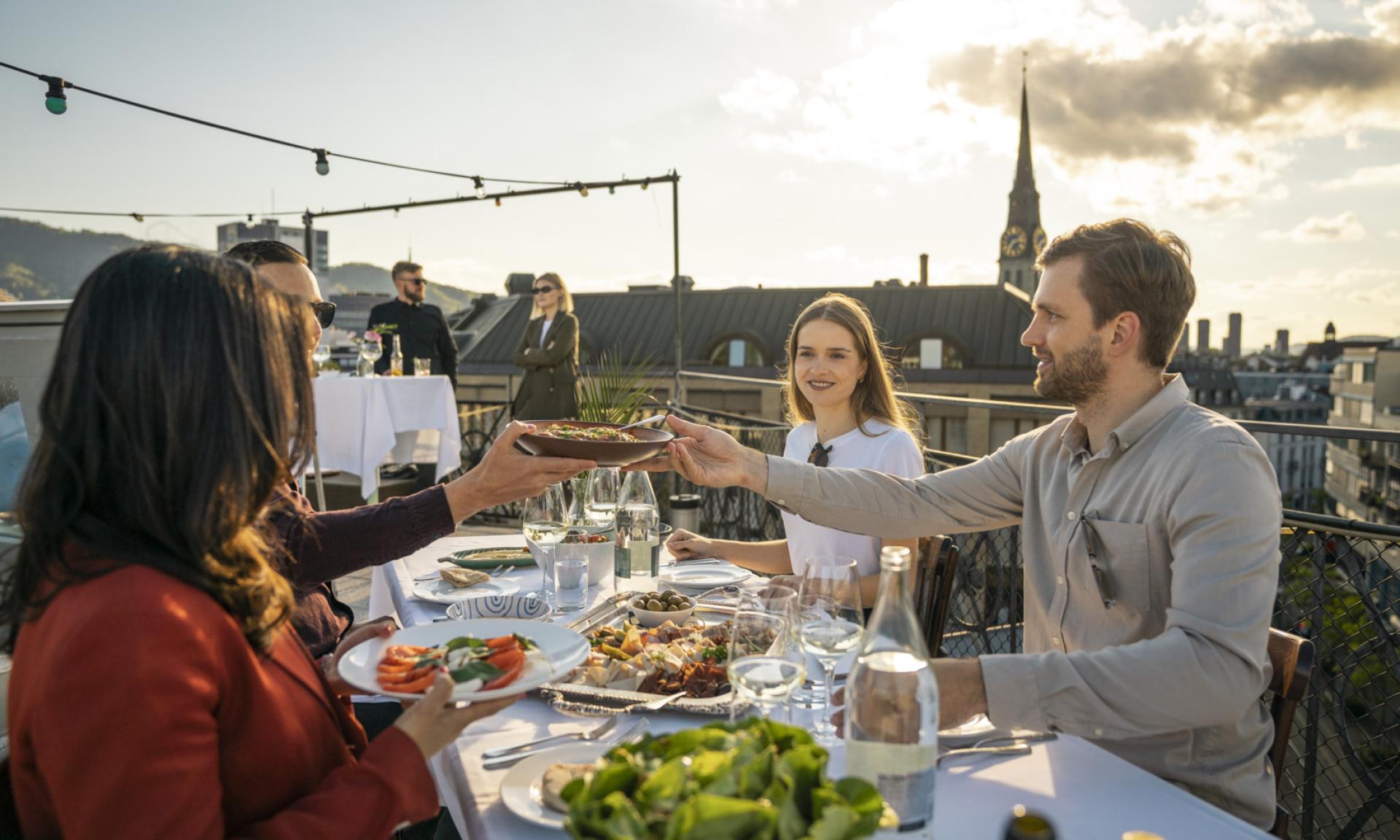 Hotel Restaurant Helvetia, Rooftop
