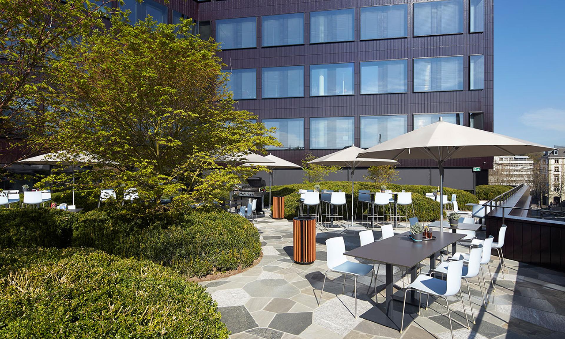 FIFA Museum, Terrasse