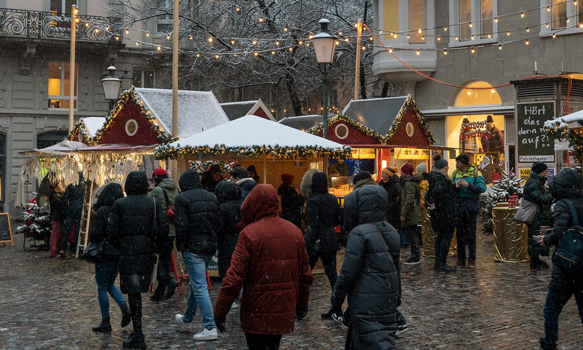 Weihnachtsmarkt Dörfli im Niederdorf