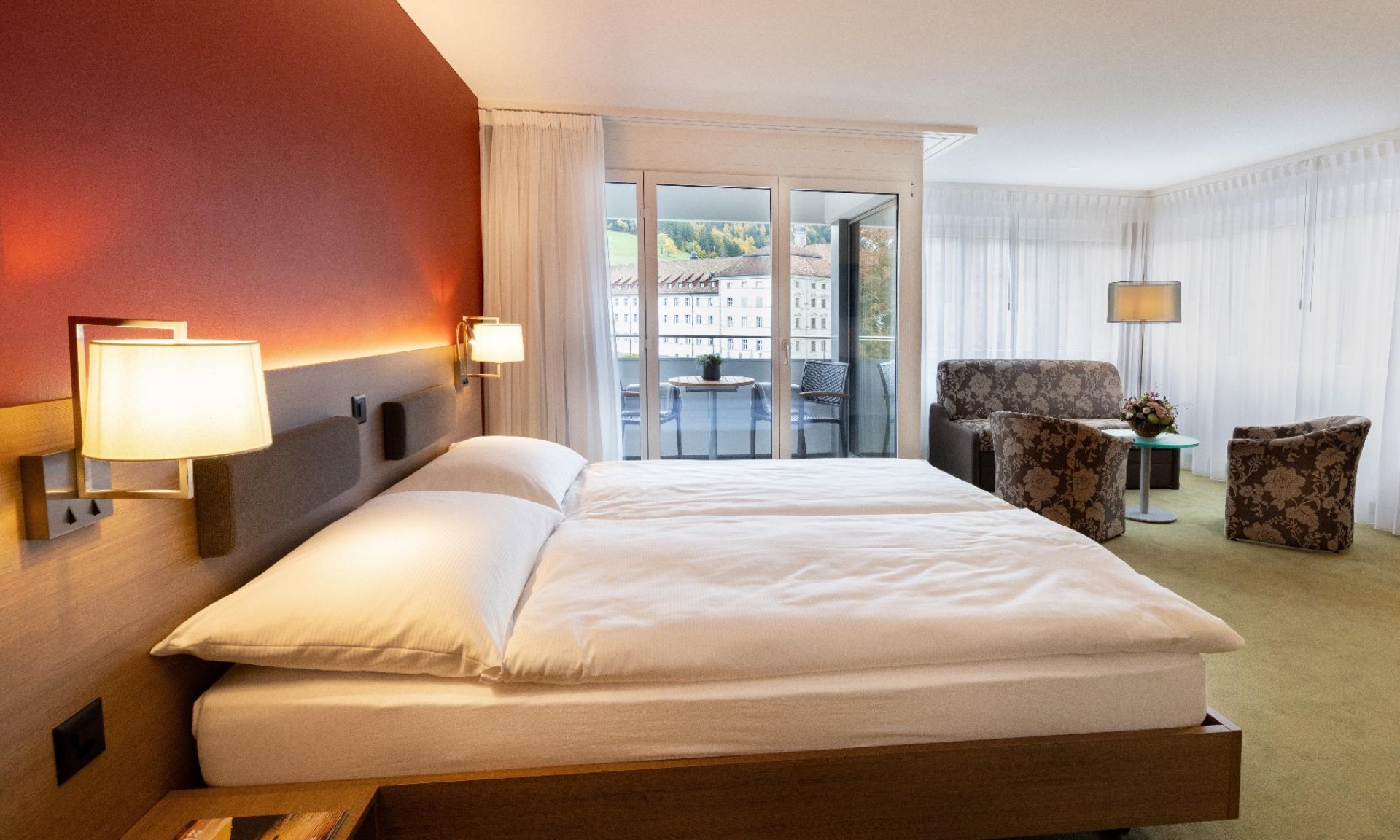 Gemütliches Zimmer im Hotel Drei Könige