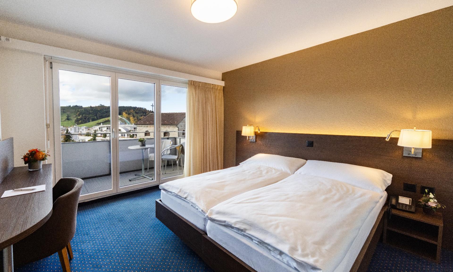 Gemütliches Zimmer im Hotel Drei Könige
