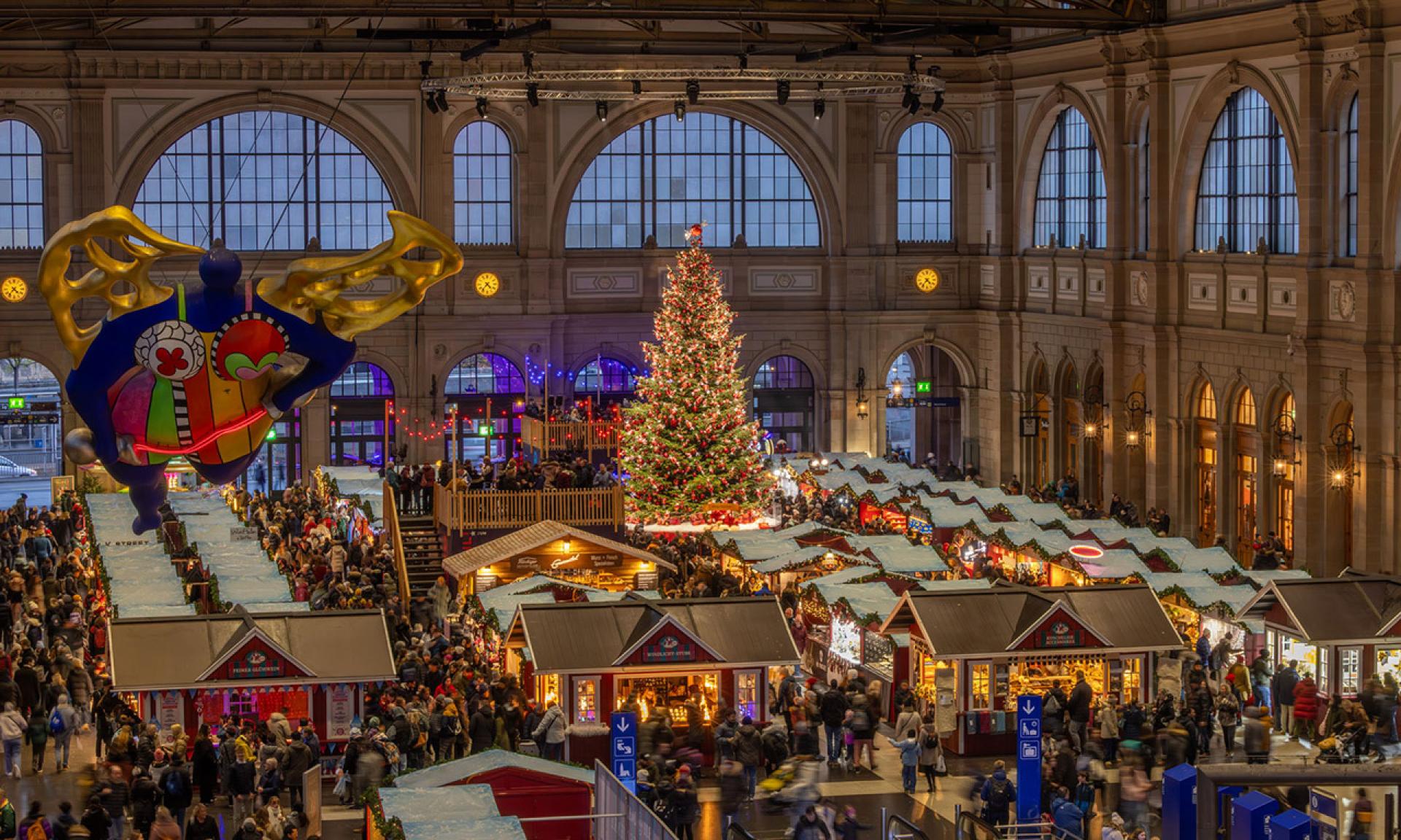 Weihnachtsmarkt, Hauptbahnhof
