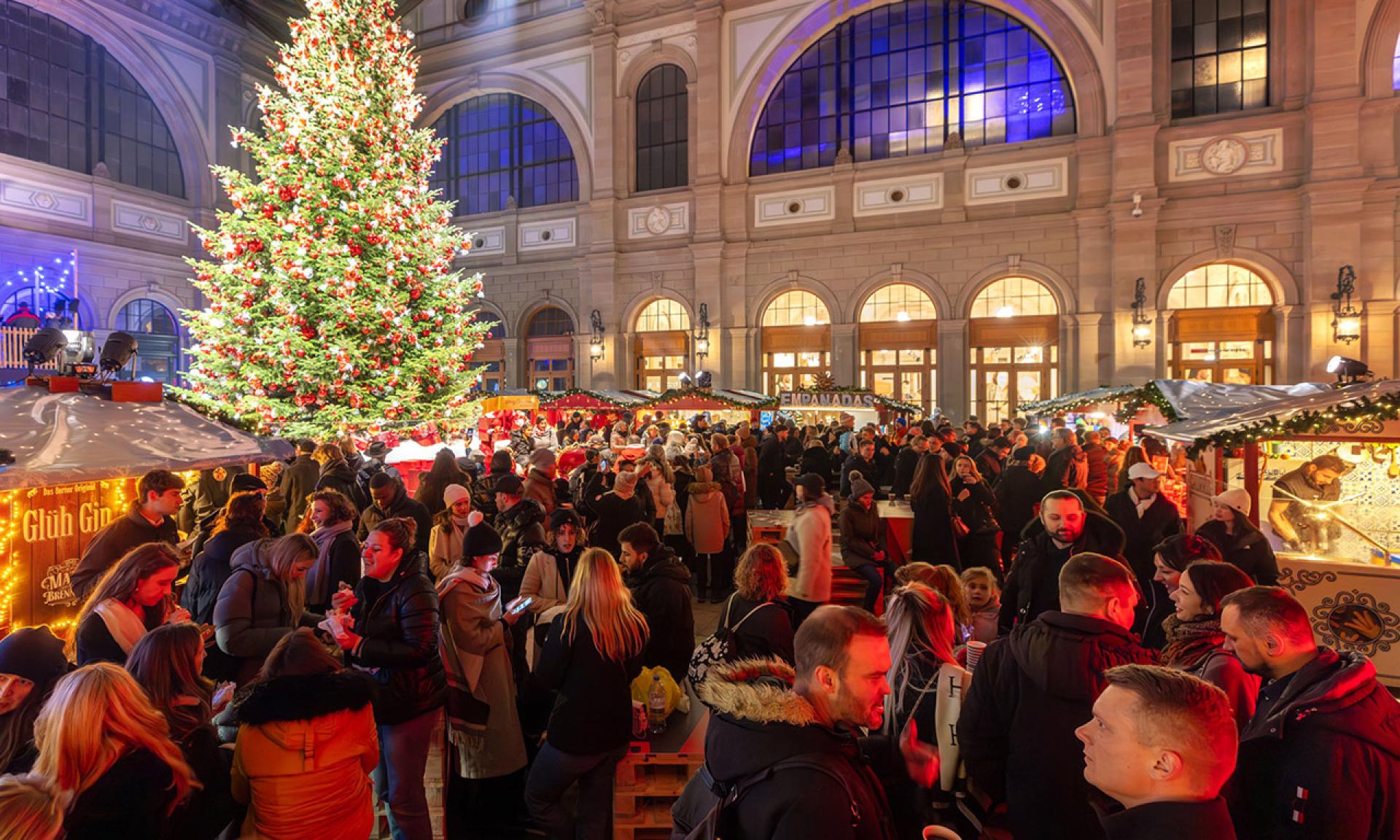 Weihnachtsmarkt, Hauptbahnhof