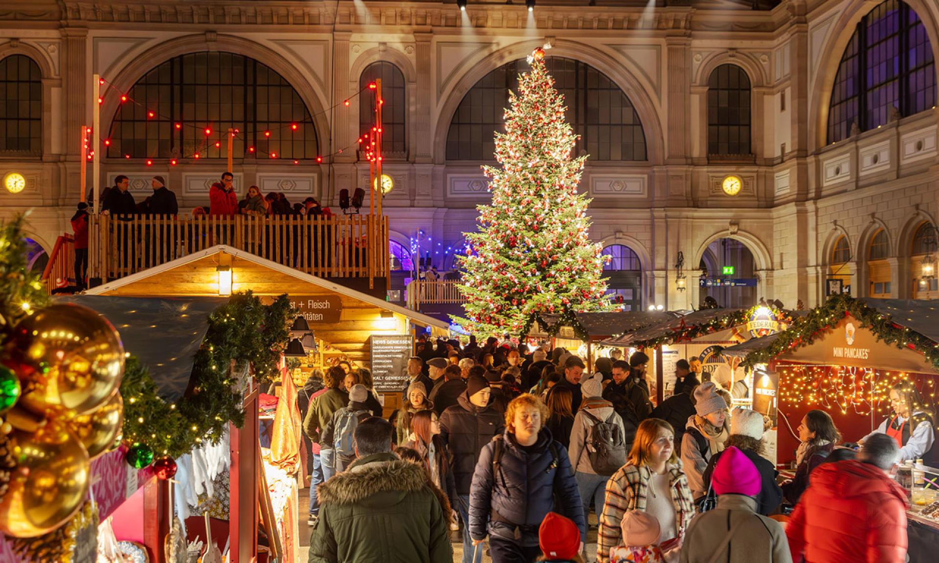 Weihnachtsmarkt, Hauptbahnhof