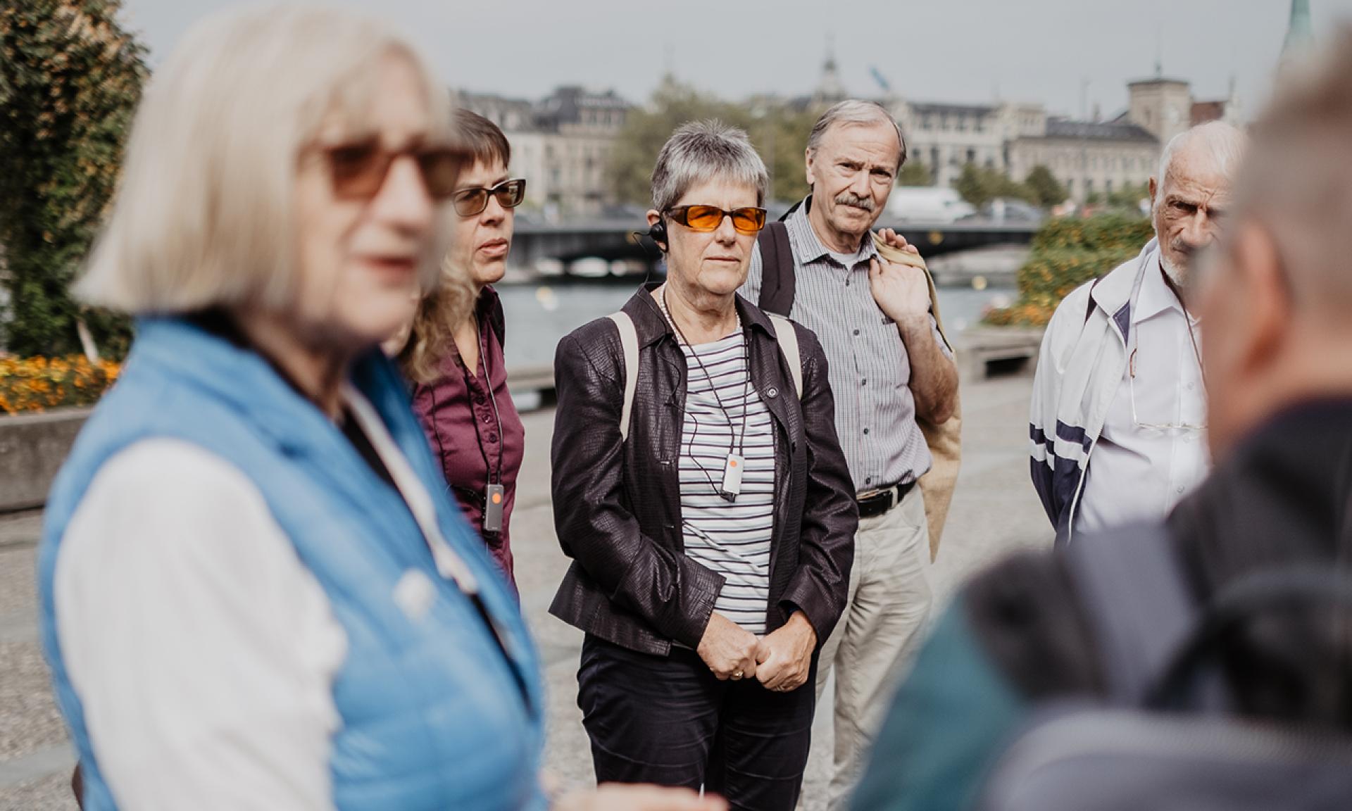 Stadtführung für Menschen mit Sehbehinderung