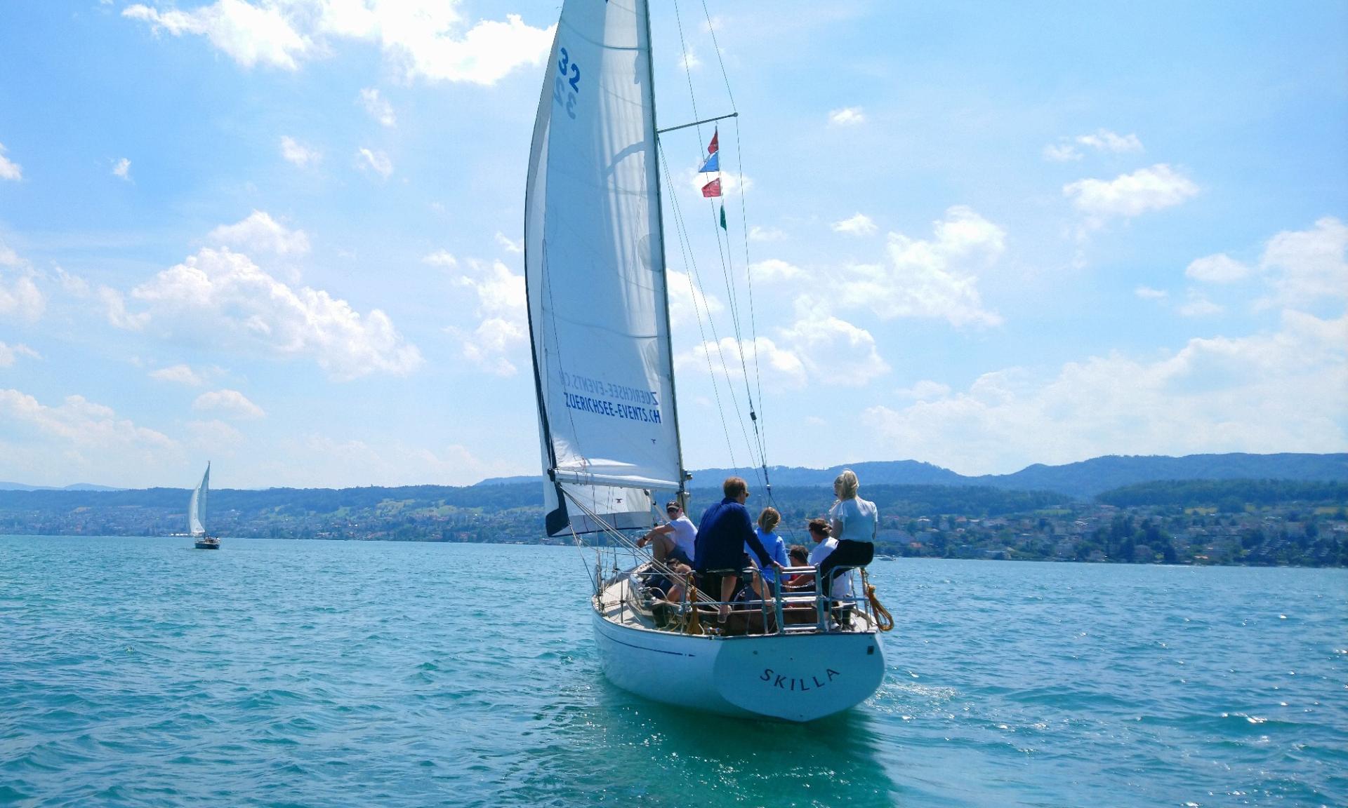 Upwind Sailing Zürichsee