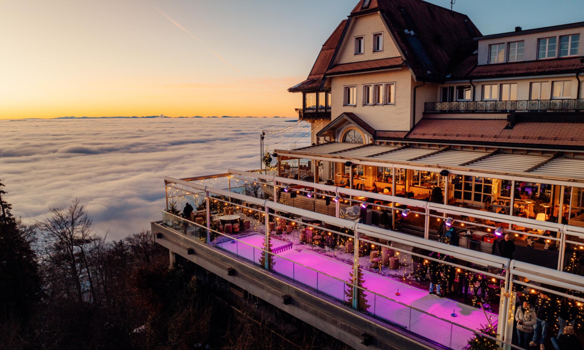 Uto Kulm, Eisstockschiessen
