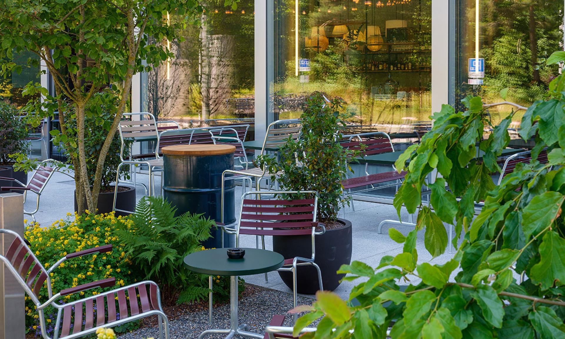 memox The Circle, Bistro, Terrasse