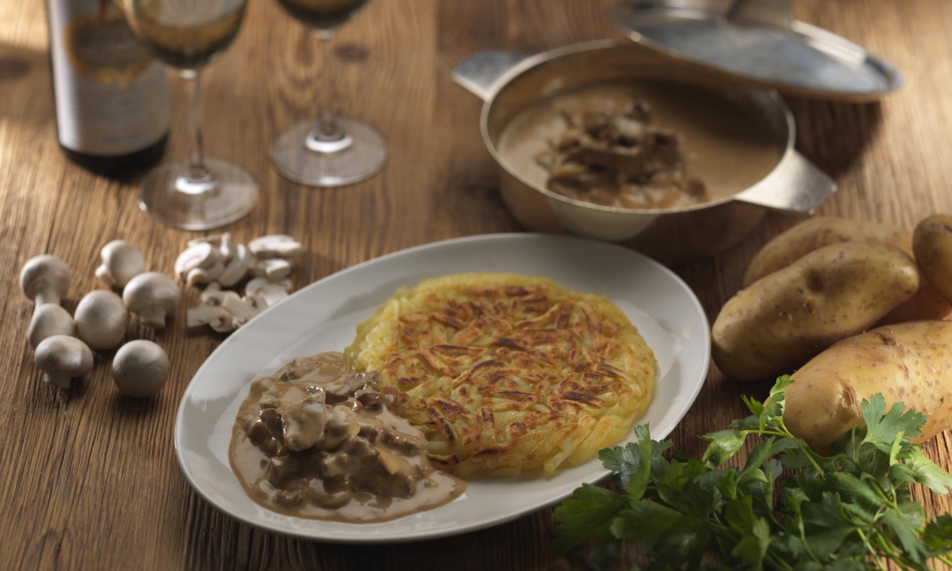 Zürcher Geschnetzeltes Restaurant zum Kropf Zürich