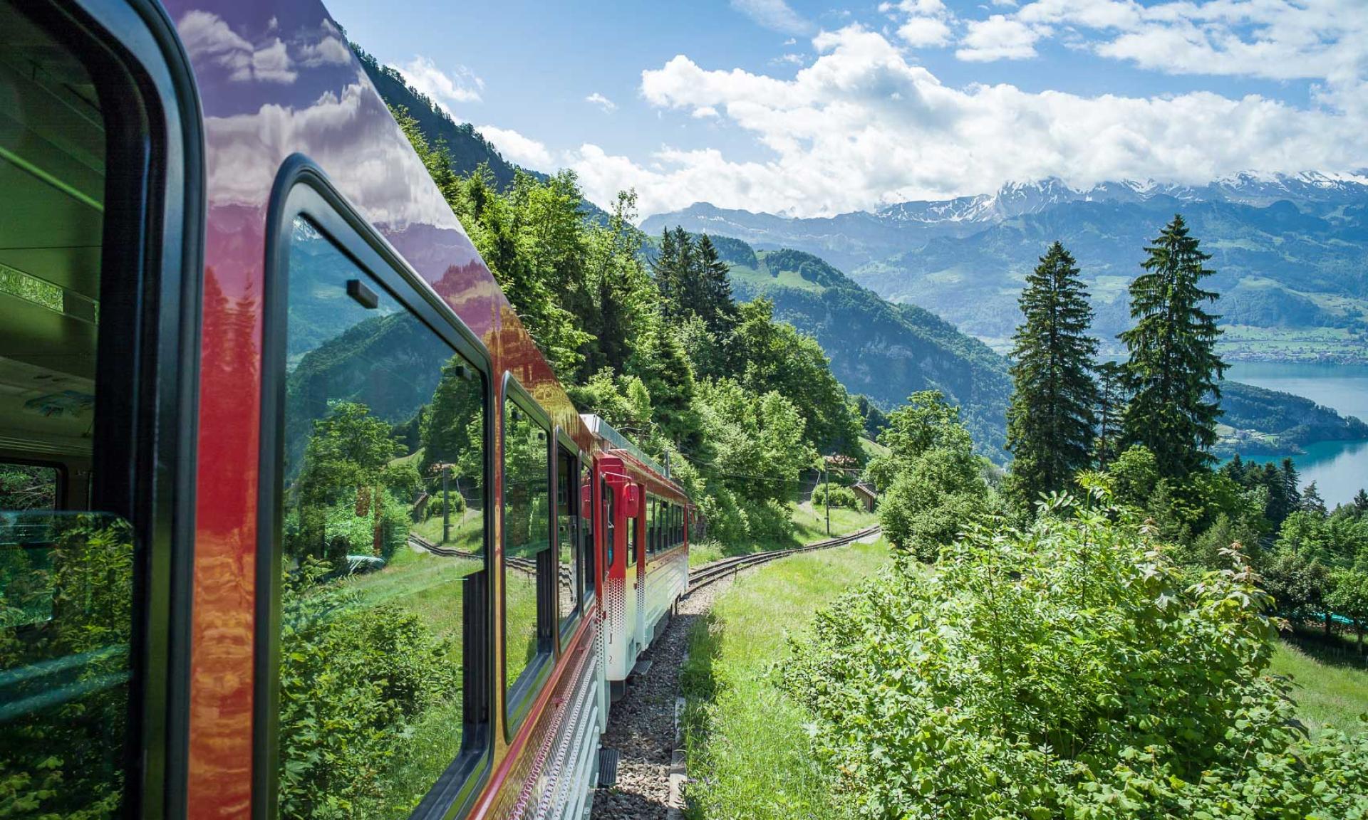From Zurich to Mt. Rigi