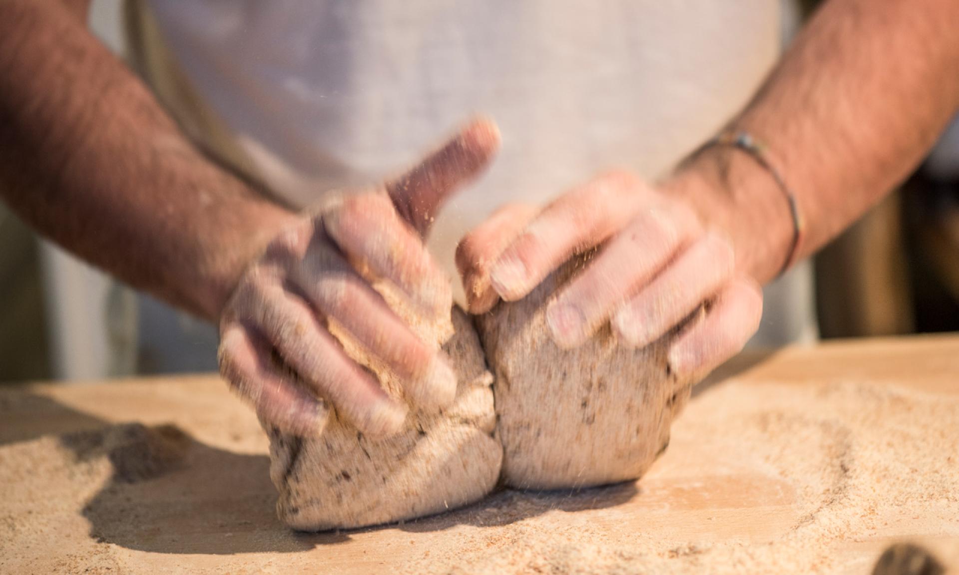 Crusty bread