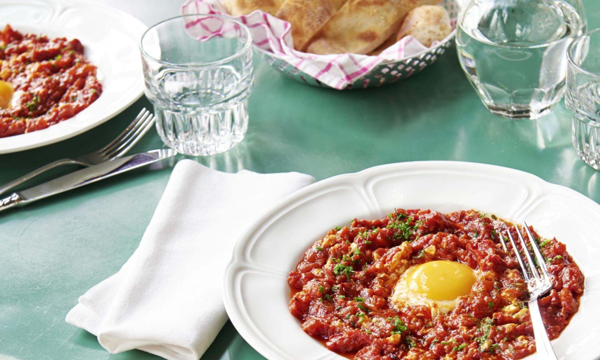 They are full of color, variety, and deliciousness, the meze dishes from the Middle East.