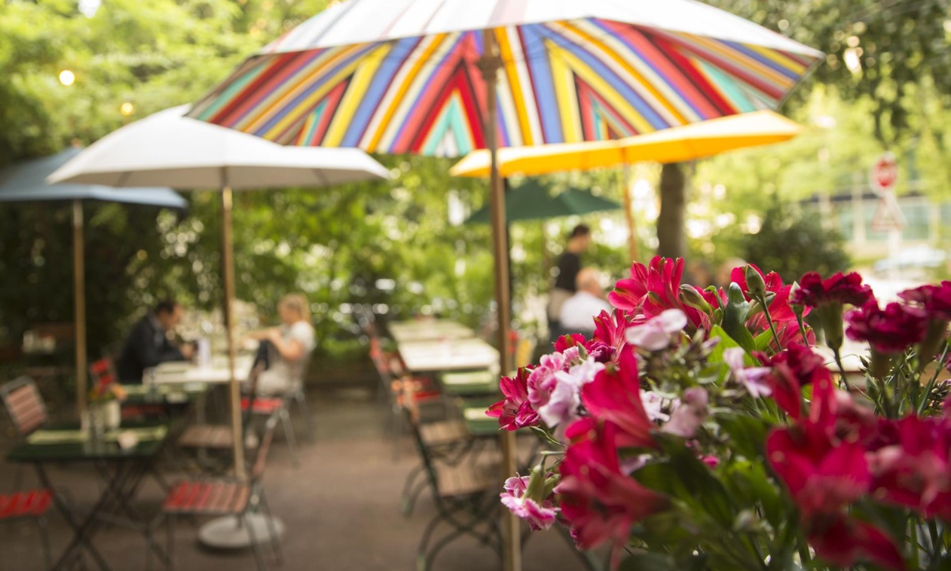 Enjoy the cozy terrace