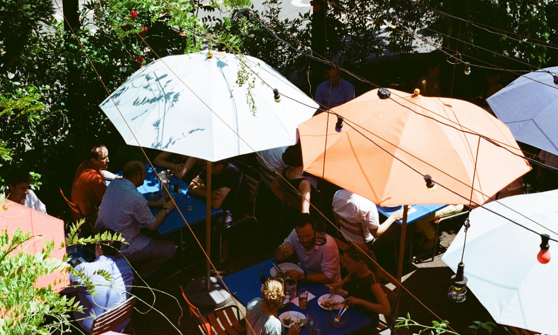 Restaurant Gartenhof from above