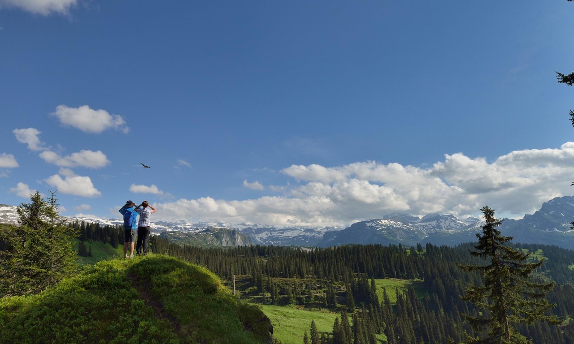An idyllic place with mountains, meadows, rivers and traditions