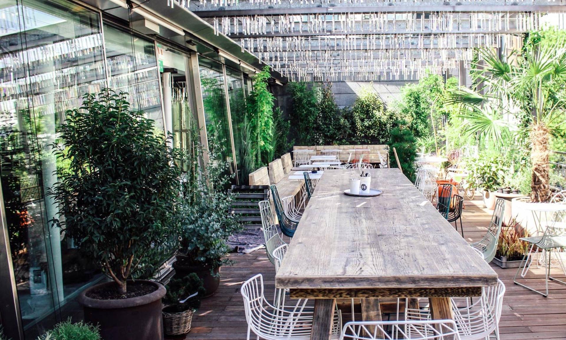 Zürich Restaurant, Hiltl Dachterrasse