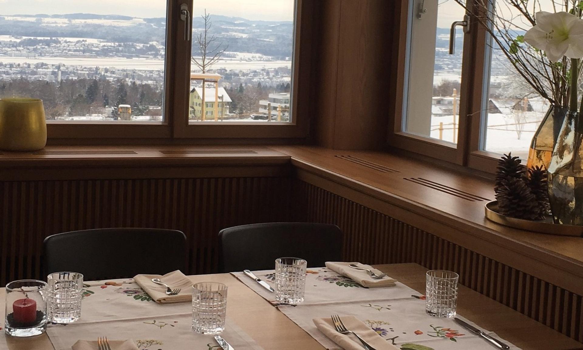 Inside view of the restaurant
