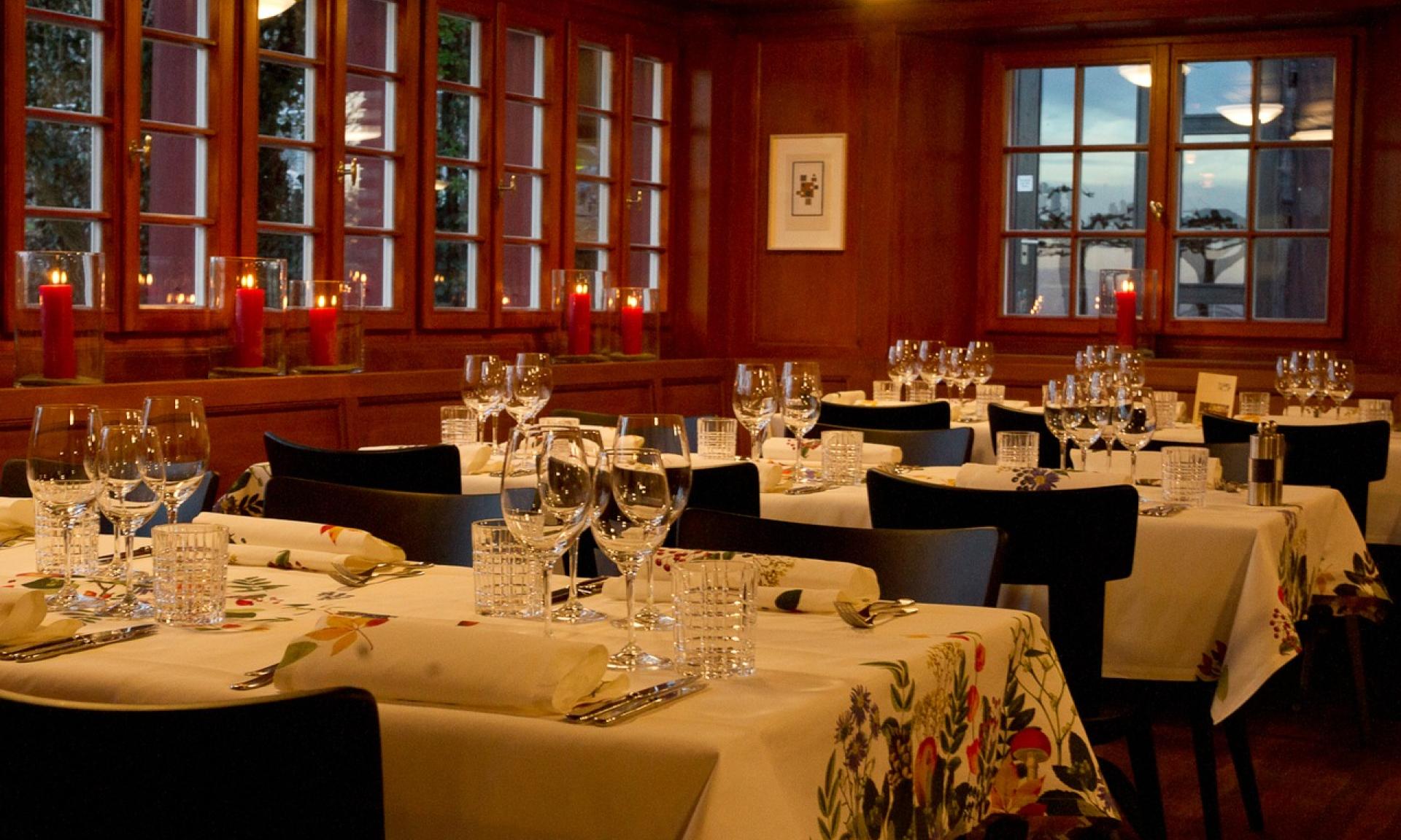 Inside view of the restaurant