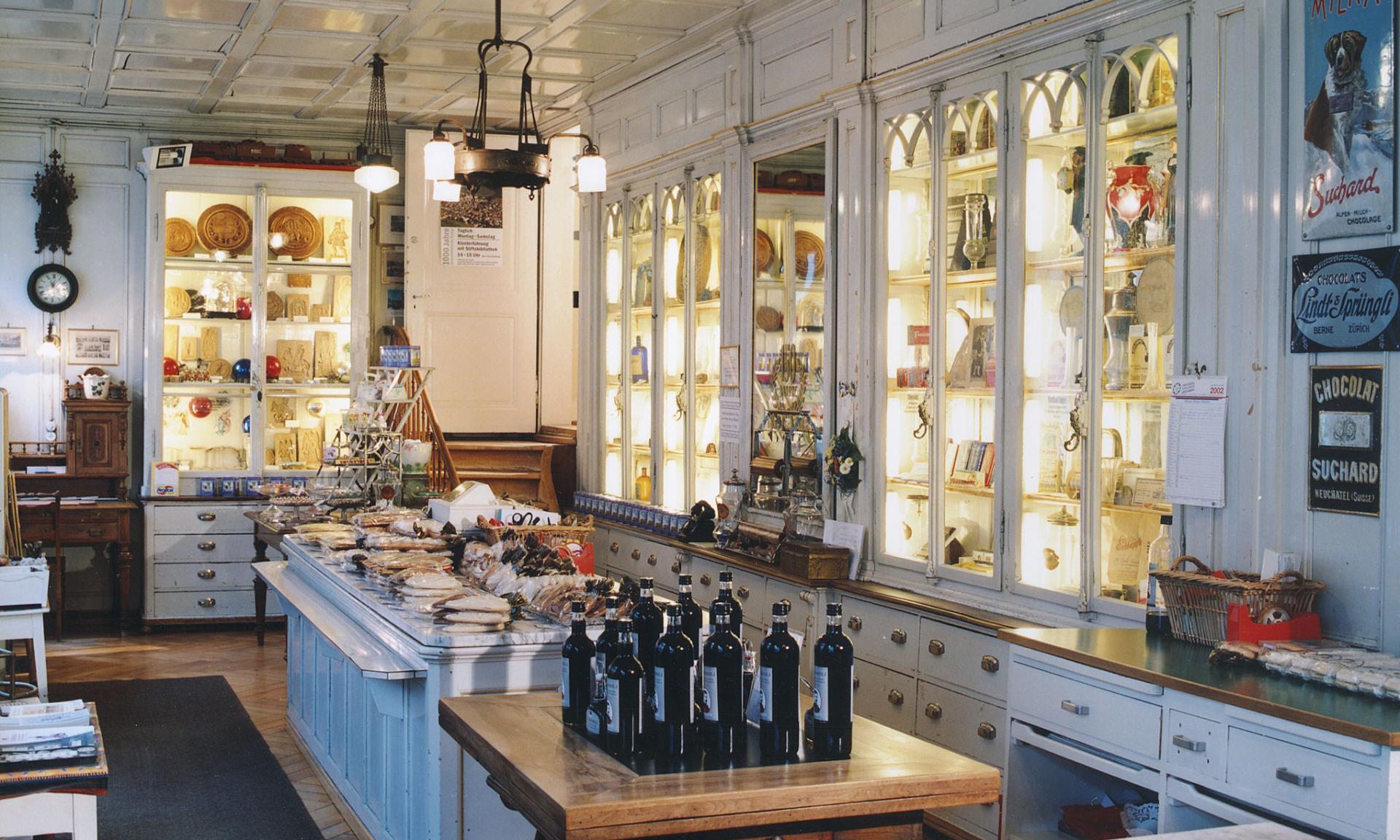 In this store complete with museum, visitors can browse and buy