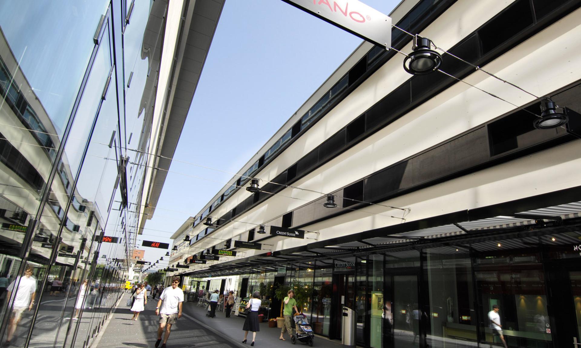 Zurich shopping mall Sihlcity, Kalandergasse