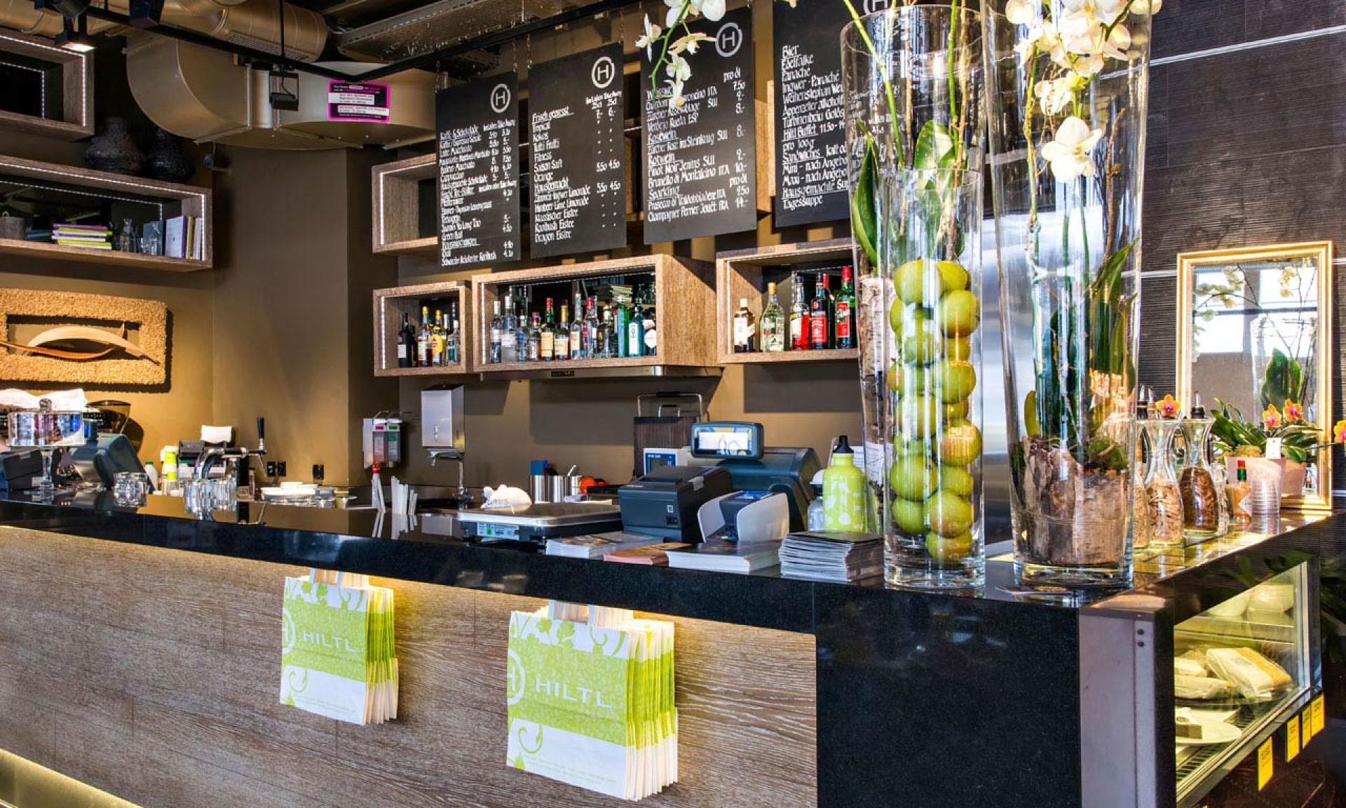 Hiltl du Pflanzbar à Zurich, Plats à emporter