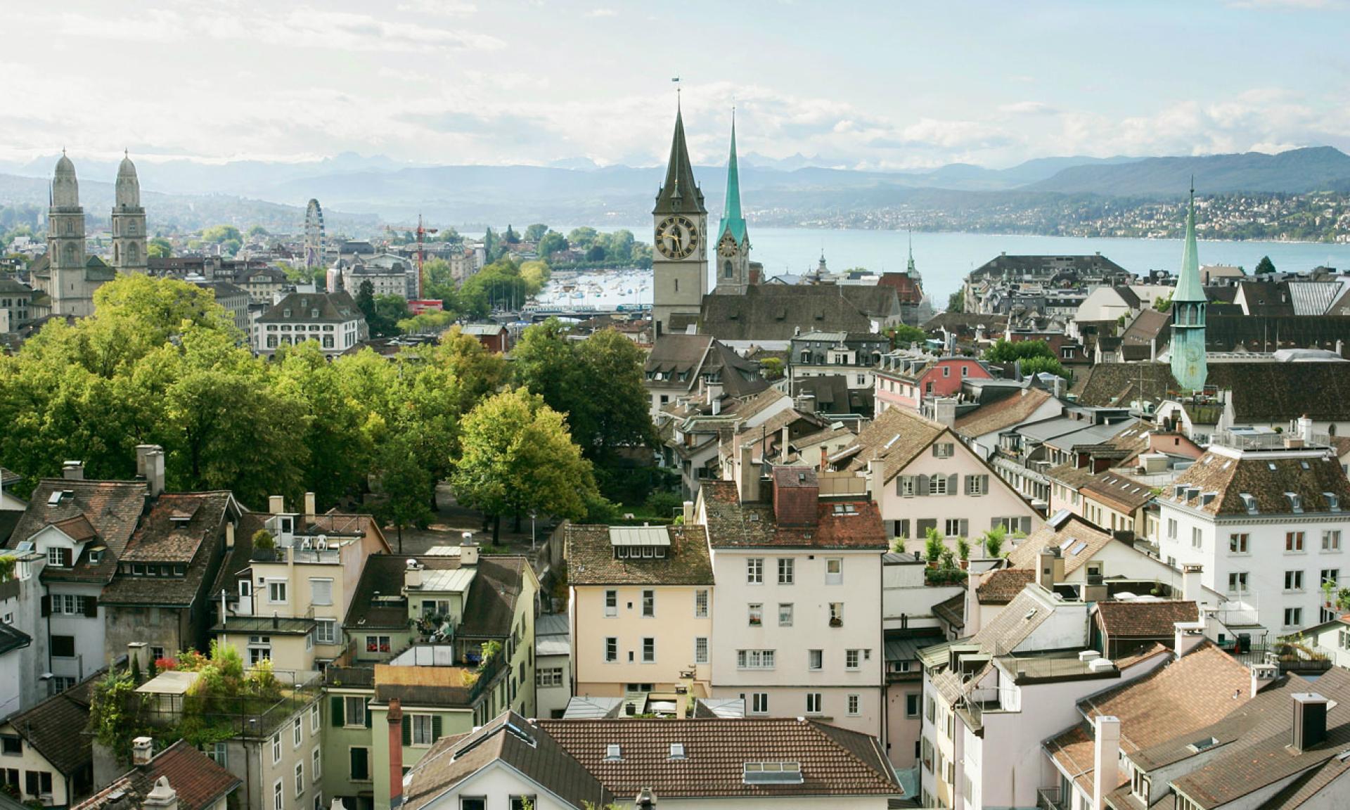 Jules Verne Panorama Bar Zürich Aussicht