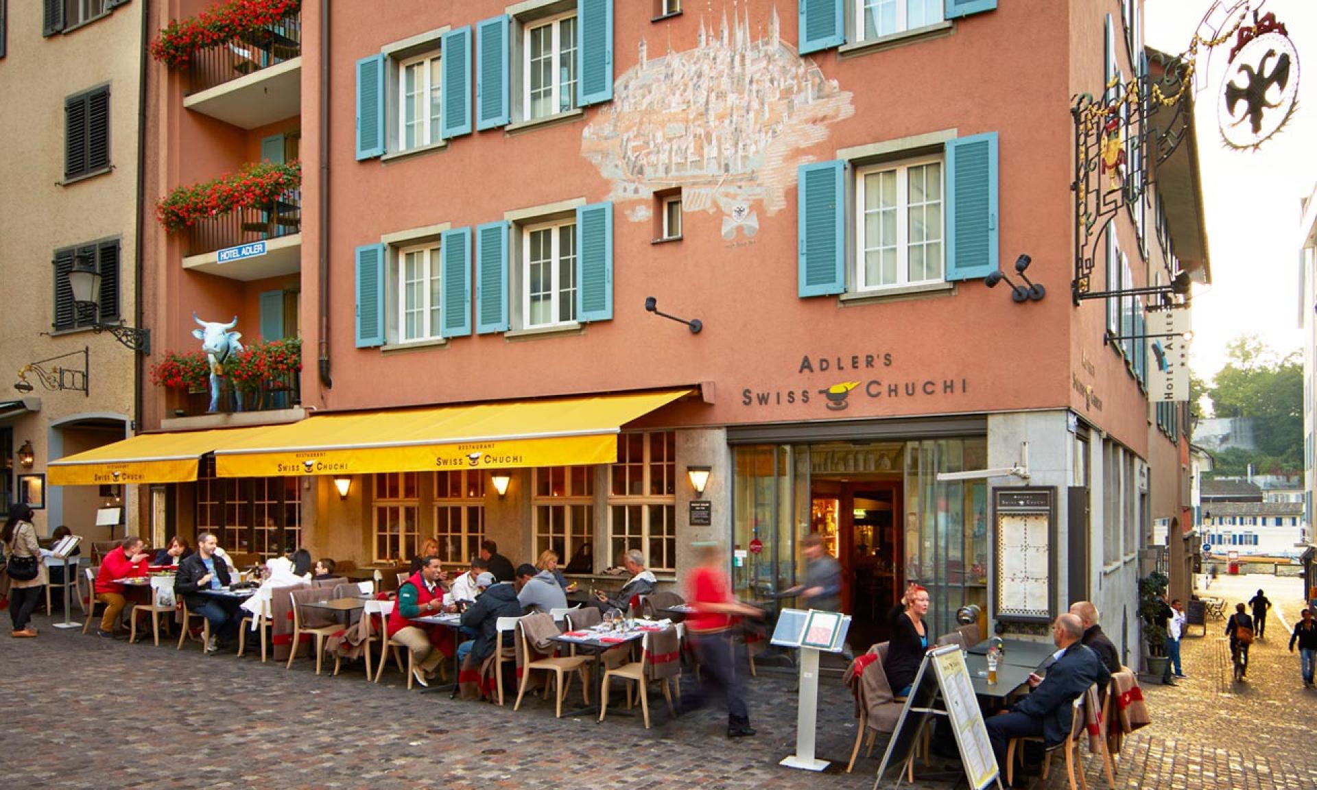 Restaurant Swiss Chuchi, Hotel Adler, Zurich