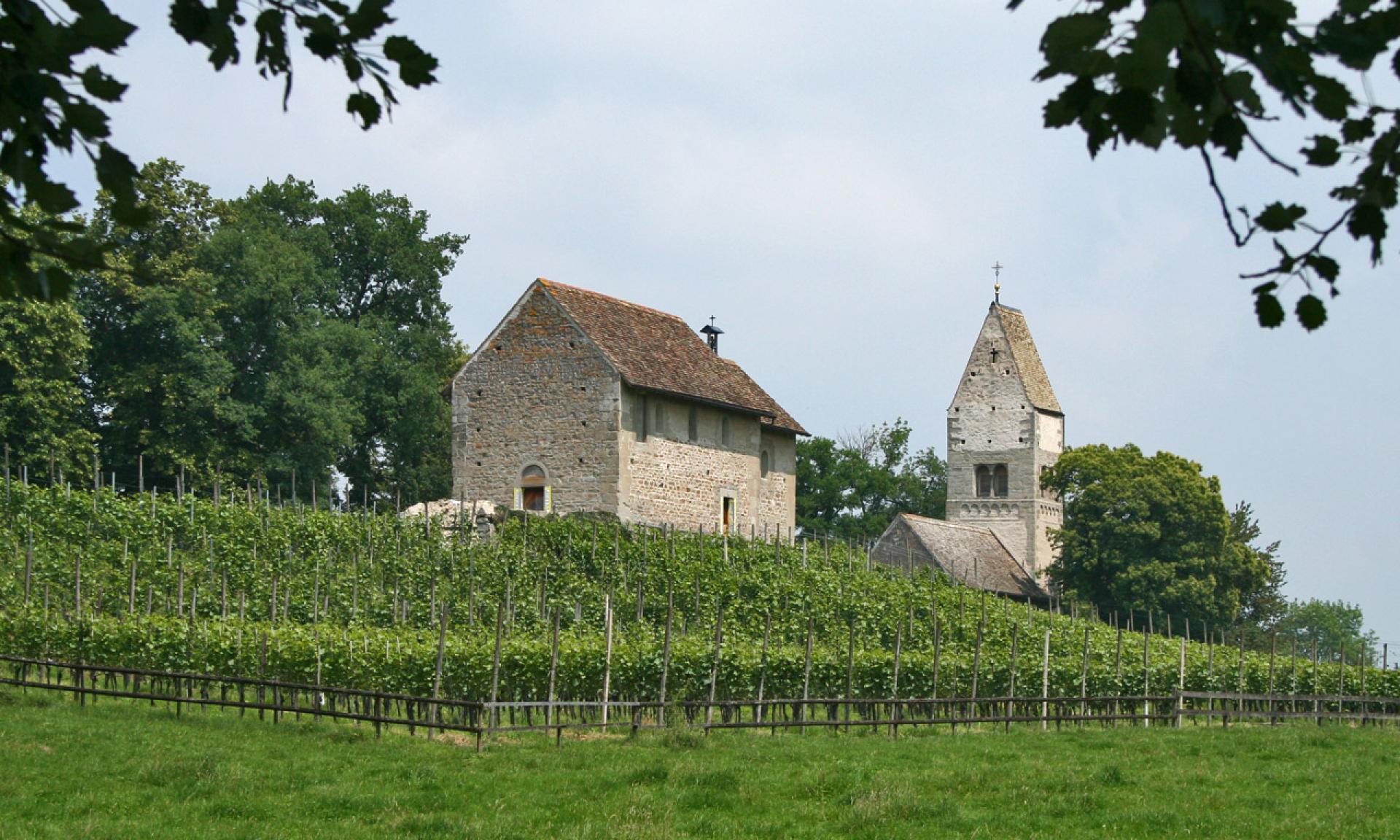 Ufnau Island, Chapel St. Martin and Church St. Peter and Paul