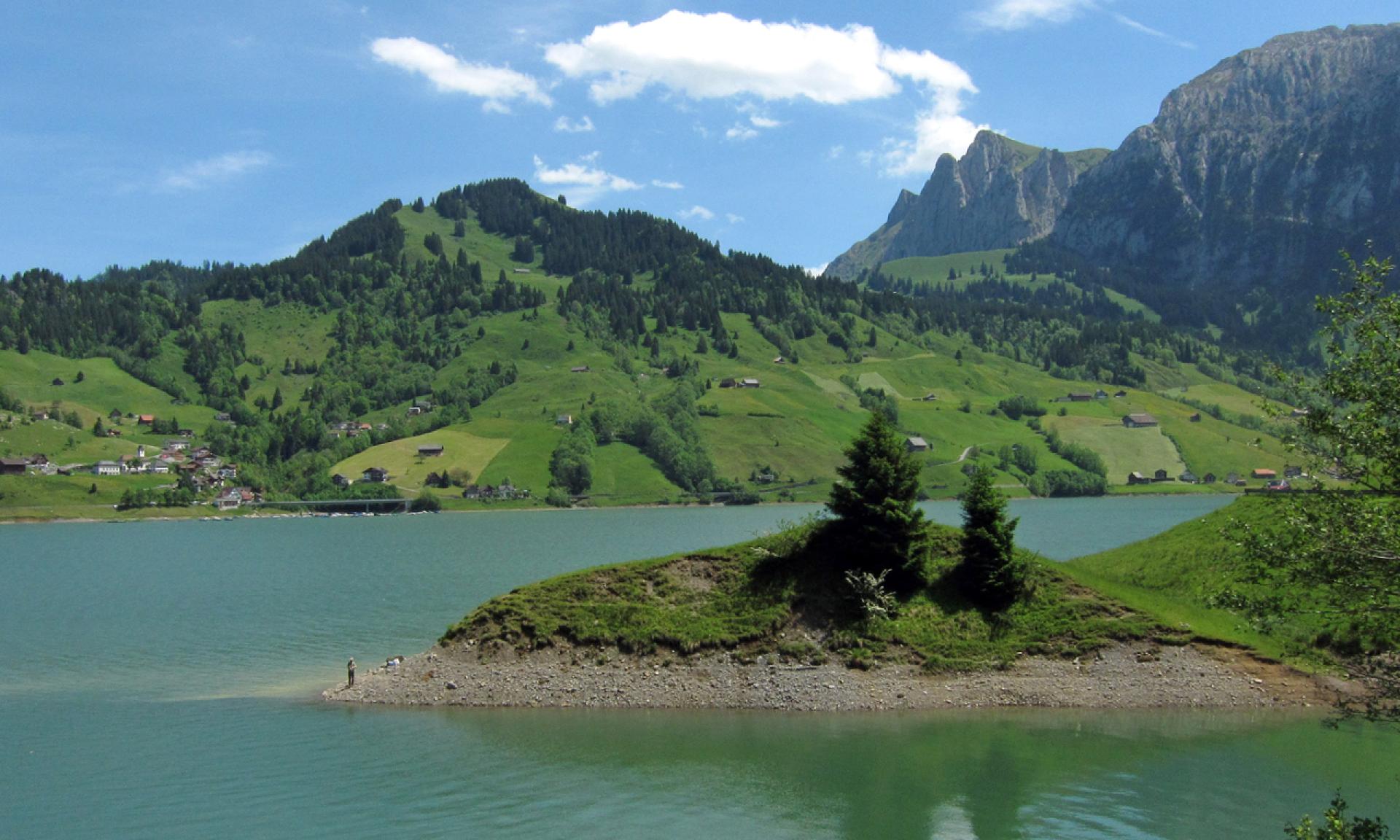 Wägitalersee im Kanton Schwyz