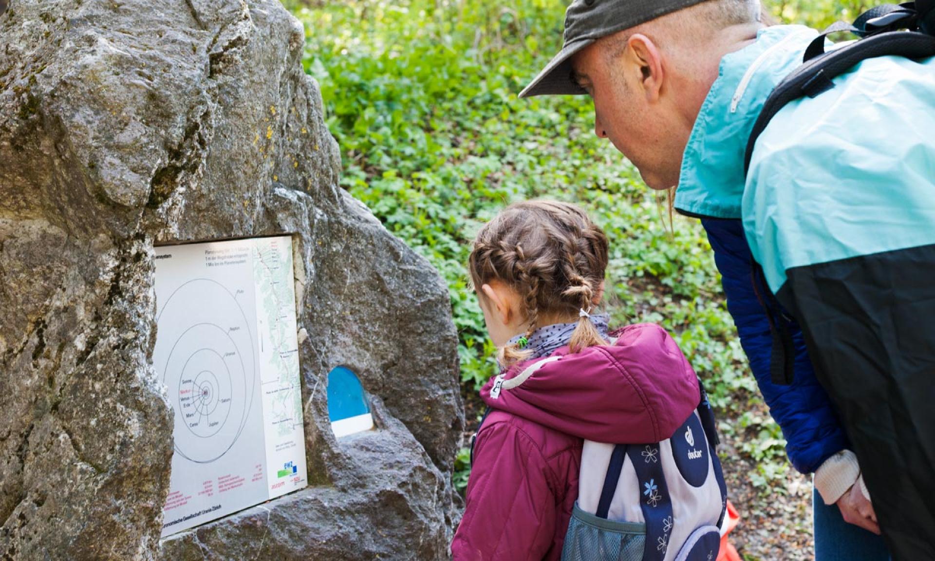 Planetenweg vom Uetliberg zur Felsenegg