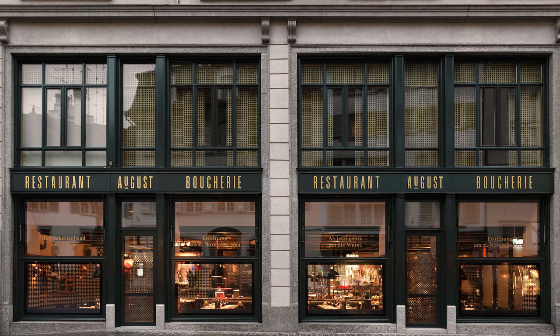 Restaurant Boucherie AuGust Zurich
