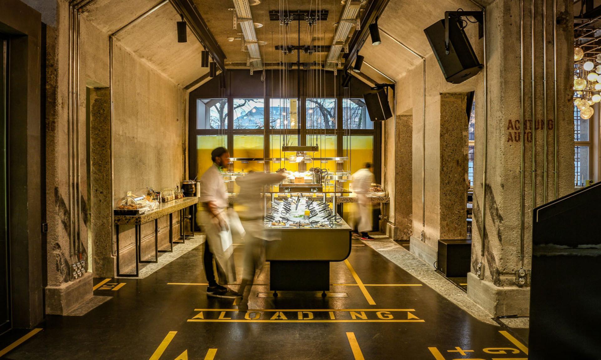 Vegetarisches Restaurant in Zürich: Hiltl Sihlpost