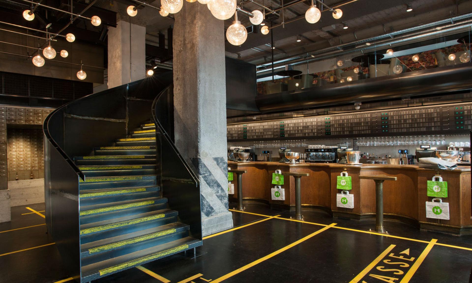 Vegetarian restaurant in Zurich: Hiltl Sihlpost