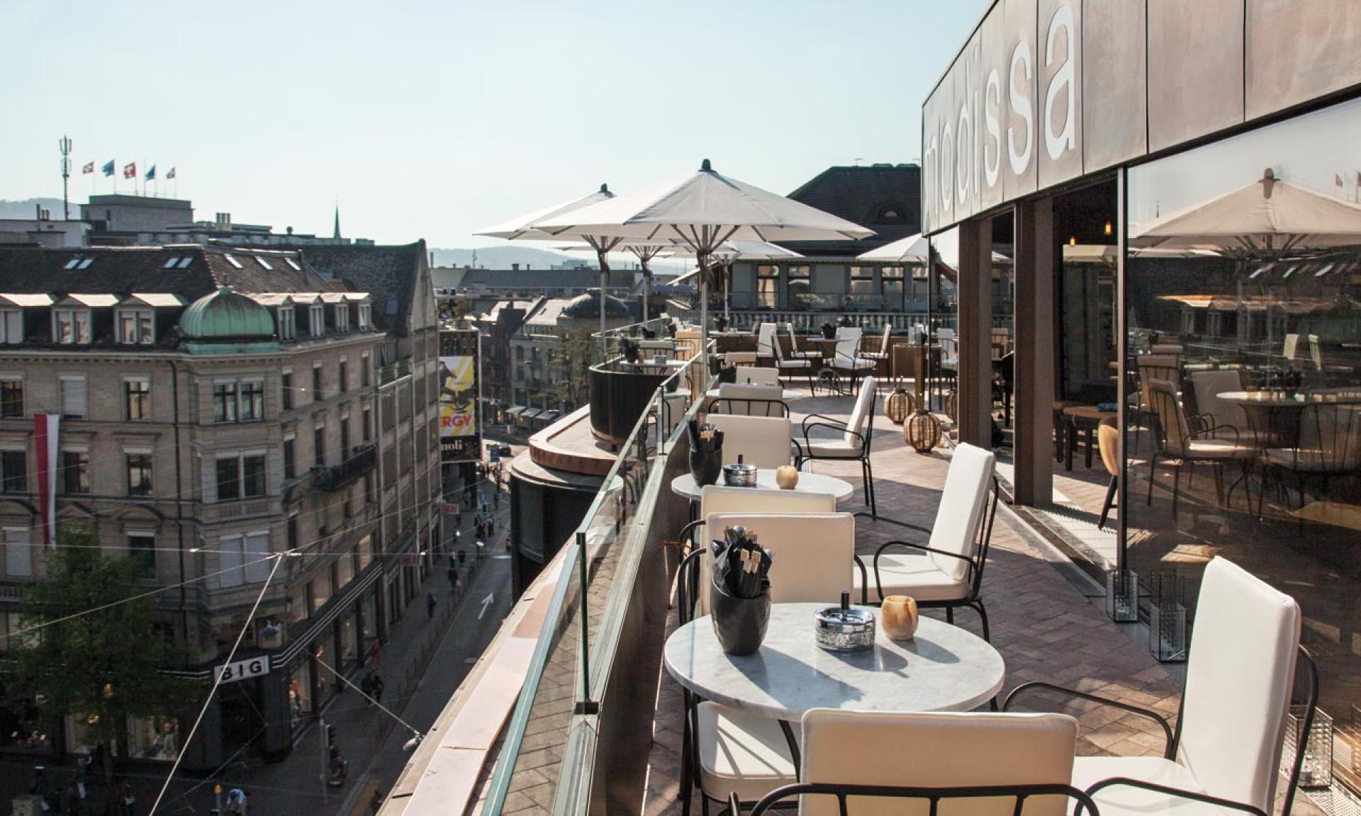 • • • Rooftop Restaurant, Zurich