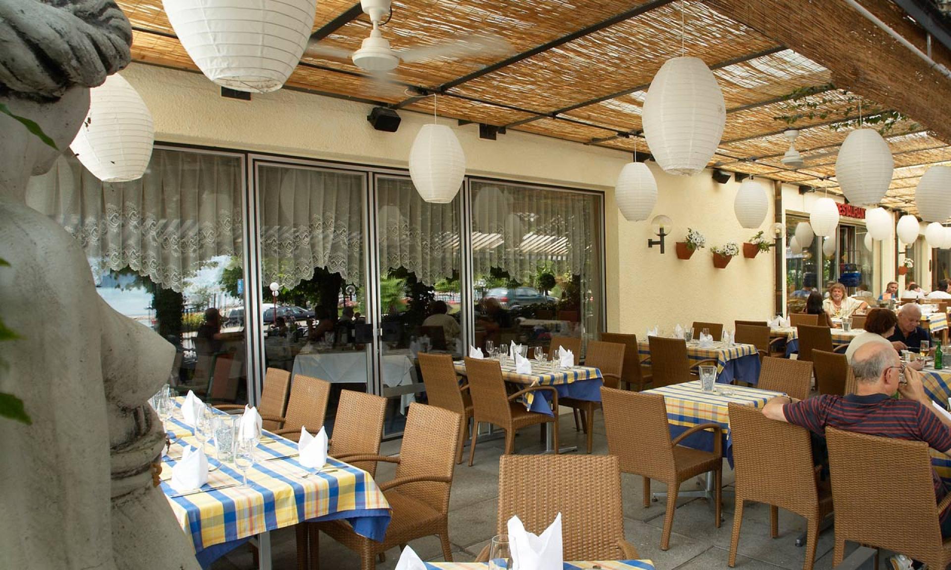 Ristorante Brasserie au Lac del Parkhotel Schwert, Weesen al Lago di Walen