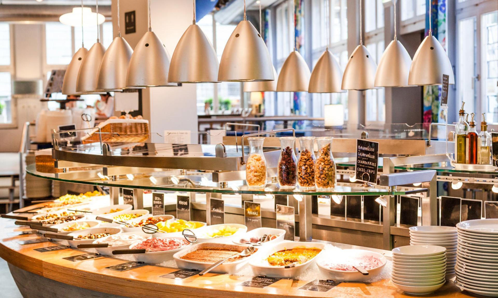 Zurich Restaurant, Tibits Zürich NZZ Bistro
