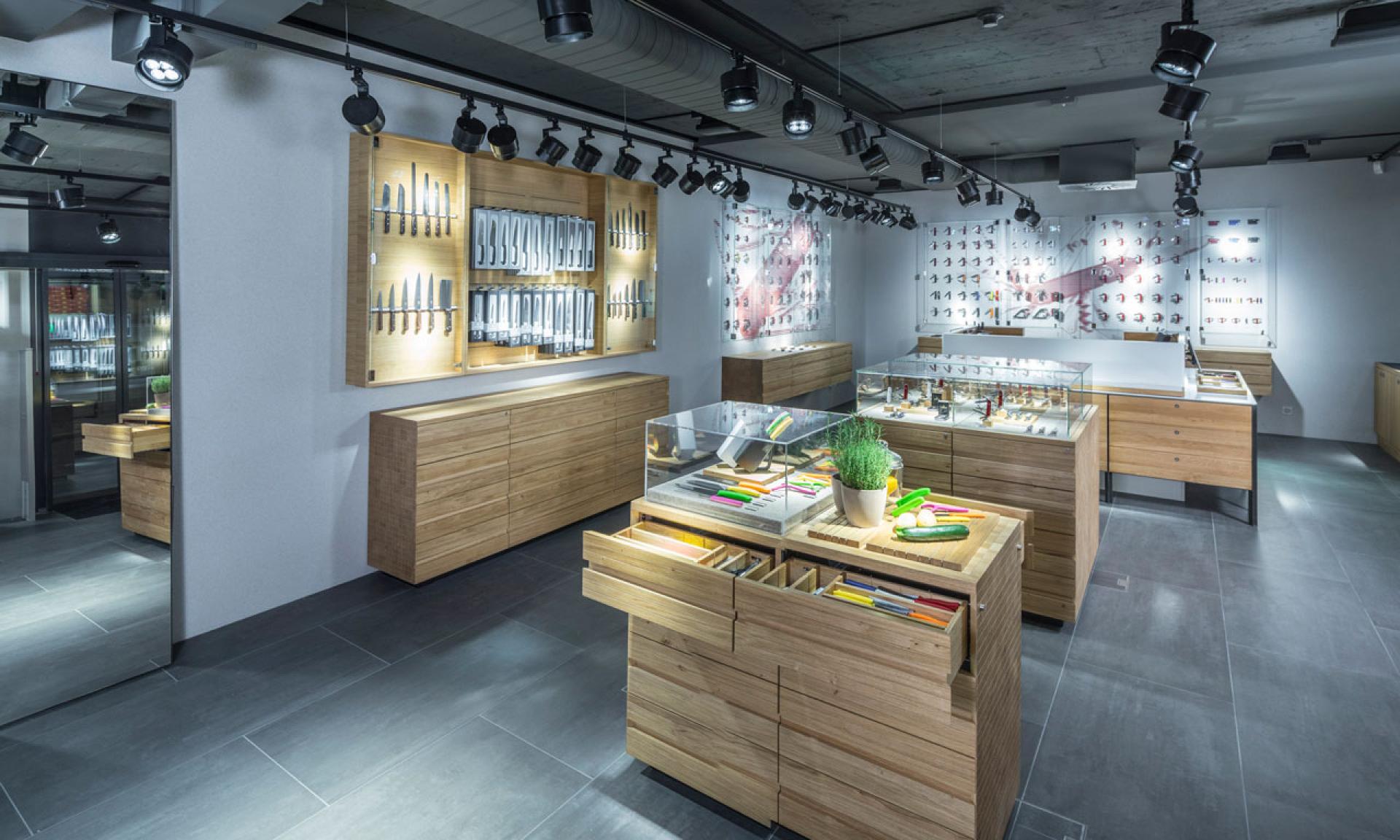 Vue de l'intérieur du Flagship Store Zurich