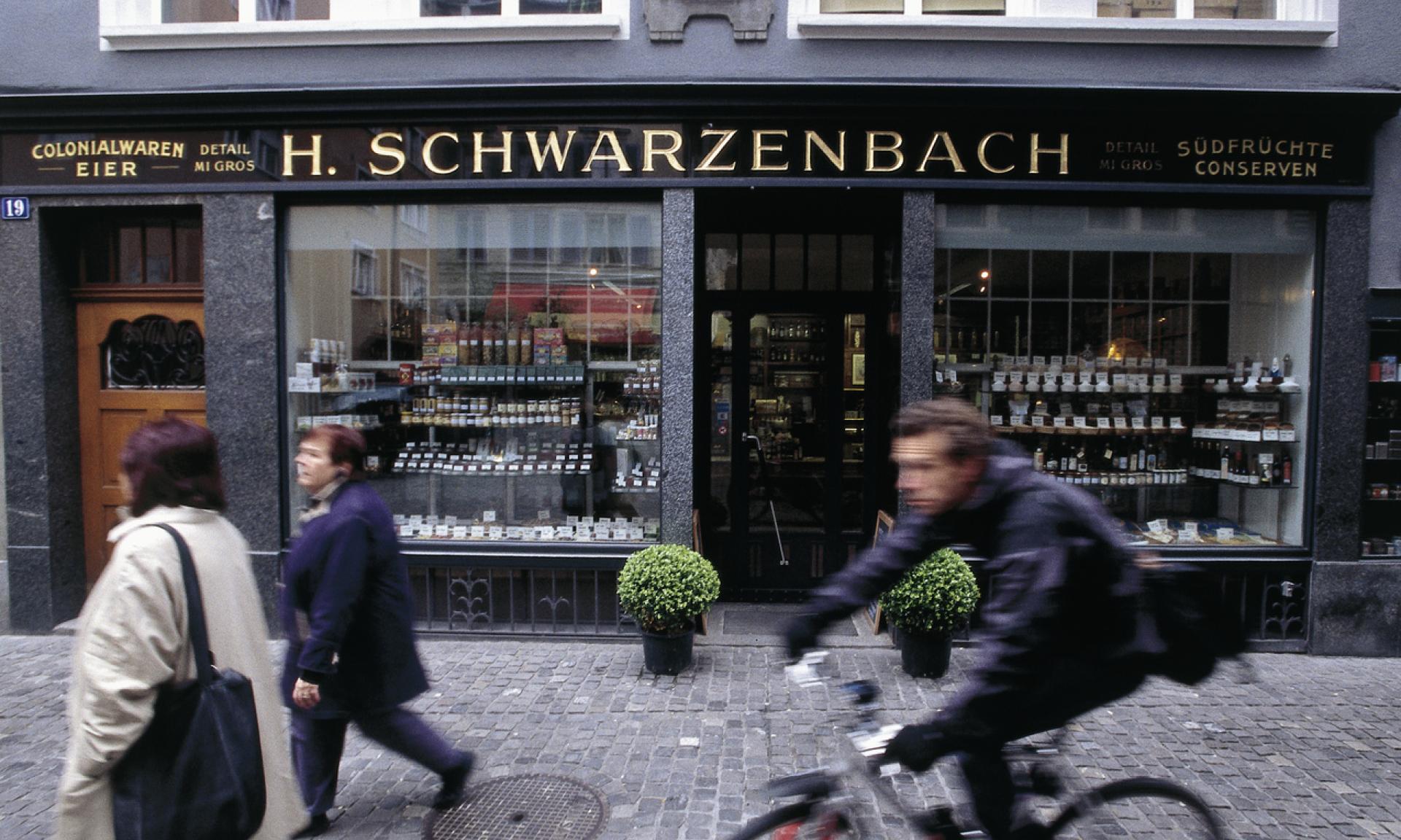 Old Grocery Store in Niederdorf Zurich