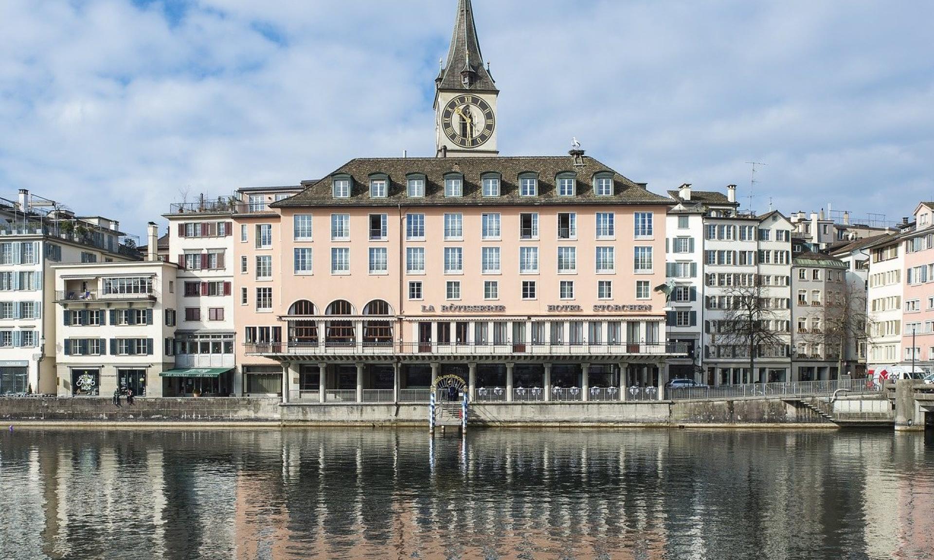Hotel Storchen, Zürich – Aussenansicht